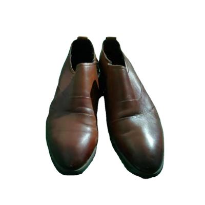 China Cushioning Used Shoes Men Leather Shoes Sandals Wholesale Used Shoes In Bales for sale