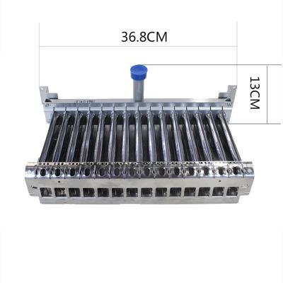 China Custom Water Heater Accessories Stainless Steel Fire Row Gas Burners Copper Manifold for sale