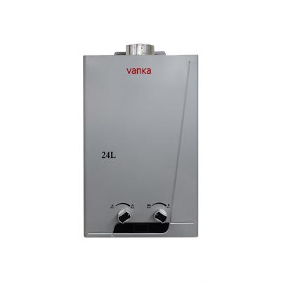 China Advanced Technology Hot Water 24L Forced Exhaust Gas Water Heater for sale