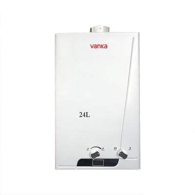 China Custom Or Standard Manufacturer Sale On-Demand White Forced-Exhaust Smart Gas Water Heater en venta