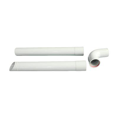 Chine 100/60 mm de fumeur concentrique en aluminium standard pour chaudières à gaz Poêles à eau à haute pression à vendre