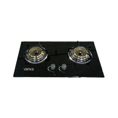 China Premium Tempered Glass Gas Stove LPG Gas Cooktop  2 Oven Racks for sale