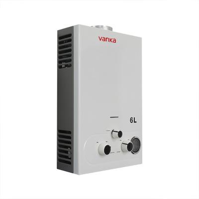 China 6L digitale gaswaterverwarming Te koop