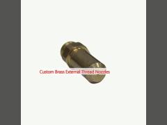 Custom Brass External Thread Nozzles