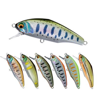 China Plastic 3.5g Trout Finesse Minnow Fishing Lure Stream Fishing Minnow Bait Tiny Plastic Hard Lure Bait for sale