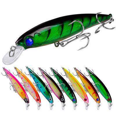 China Plastic 13.4g Freshwater Artificial Minnow Fishing Lure Long Casting Snakehead Fishing Minnow Lure Bait for sale