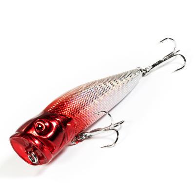 China 8.5g Topwater Snap Plastic Hard Lure Floating Snap Artificial Bass Fishing Bait for sale