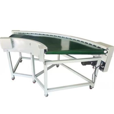 China Side Stability HAIDI 90 Degree Rotating PVC Conveyor Belt Belt Conveyor Scurve Conveyor Belt for sale