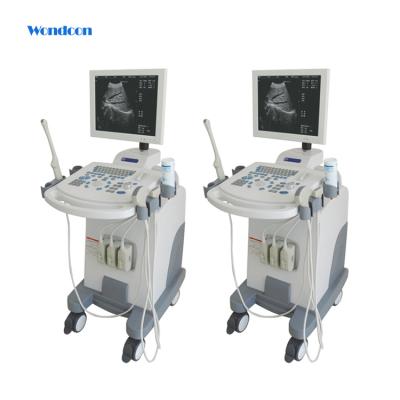 China Wondcon Trolley Medical Equipment Medical Portable Ultrasound Instruments Machine for sale