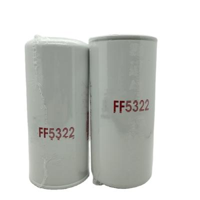 China FF5322 heavy duty trucks fuel filter spiral in type sem samples BF7631. FF5322 SP-1359 P551312 1R0753 970/2 can be customized for sale