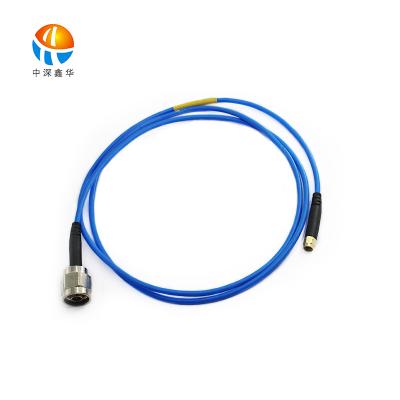 China RF Test Cable SMA-J/N-J Phase Cable Terminal Wire Assemblies Male Main Stable Radio RF Cable Types for sale