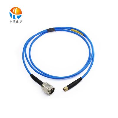 China Male Lead Stable Terminal Wire Cable SMA-J/N-J Male Lead Stable Wire Test Lead Phase Connector RF Connector Coaxial Extension RF Cable for sale