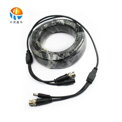 China Security Camera 30m Audio And Video Extension Cable Cable Direct Cable Connection Flexible Extension Cable Outdoor for sale