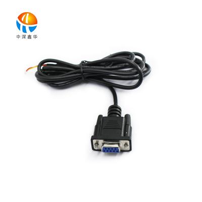 China Computer Peripheral Connection DB9 Waterproof Universal Wire Air Female Connector For Computer Peripheral Connection for sale