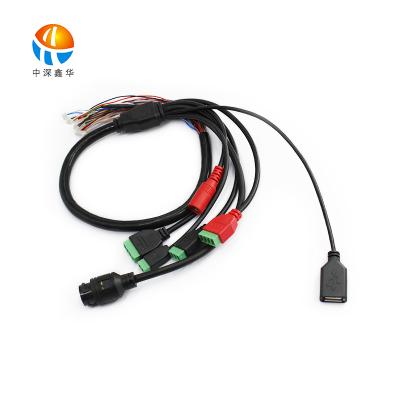 China Smart Multi-Core Connector Pigtail Multi-Function Terminal Connecting Access Control Wire Harness Manufacturer For Supermarkets for sale