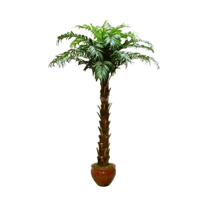 China Artistic Hot Selling Artificial Chinese Fan Palm Tree Bonsai/Artificial Fan Palm Tree for sale