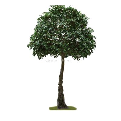 China Best Choice Artistic Cheap Landscape Large Outdoor Artificial Banyan Tree for sale