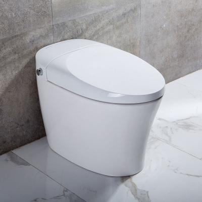 China Auto Operation Ceramic Smart Toilet Pedestal Pan Electronic Wc Commode for sale