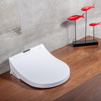 China Electronic Bidets Commode Melamine Auto Seal White Toilet Seats for sale