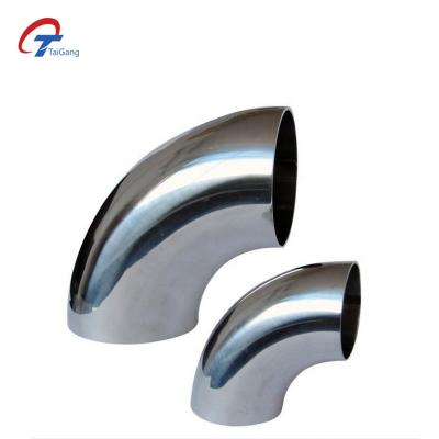 China Stainless Steel Elbow 316L Stainless Steel Pipe Fittings 90 Degree Pipe 1/2