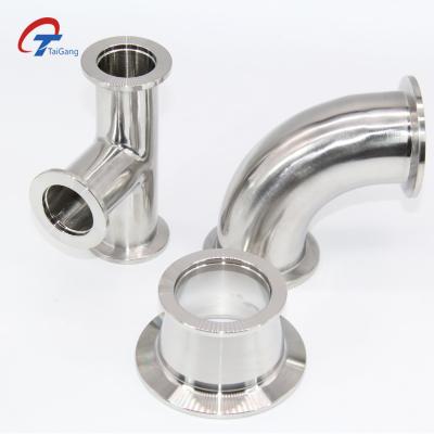 China Customized high pressure high strength high ss 201 stainless steel pipe fitting elbow 304 309 310s made in china for sale 1/2