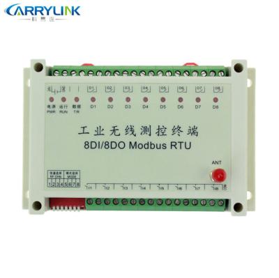 China 8 Way Industry LORA Wireless Module For Valve Pump Water Tank Oil Gas Gilding Switch for sale