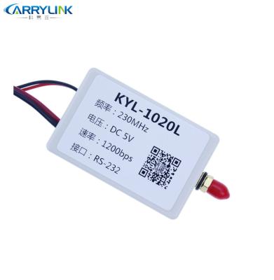 China KYL-200L USB mit Oberteil drahtlosem Modul Transceiver-RS232, lange Strecke Rf-Modul multi Kanal-drahtlose Daten transparent zu verkaufen