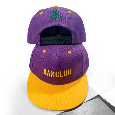 China Two Tone Cable Fit Street Sport OEM ODM 3d Two Tone Customized Logo Inline Customized High Quality Adjustable Waist Snapback Cap Hip Hop for sale