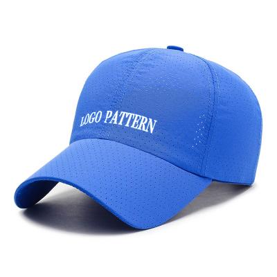 China breathable & Korean Female Male Outdoor Sunshade Breathable Sunscreen Sunscreen Breathable Outdoor Sunshade Leisure Baseball Cap Mesh Summer Net Hat for sale