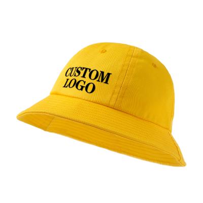 China Custom Kindergarten Character Children's Fisherman's Yellow Hat Logo Summer Baby Sunshade Baby Rope Mesh Dome Pool Basin Hat for sale