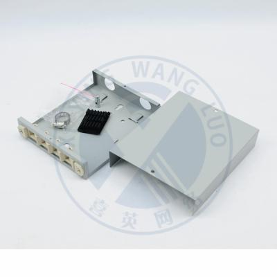 China Mini Wall Outlet FTTx 4 core fiber optic termination wall box FC SC ST LC for sale