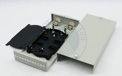 China Mini Wall Pigtail Direct-out Outlet FTTx 12 core fiber optic termination wall box for sale