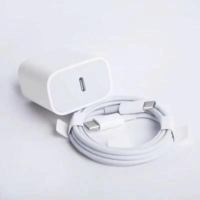 China Original Type C 20w Charger Palladium 20W Charger Set Factory Adapter Palladium Fast Eu Us Plug Usbc Wall Charger Cable Power Adapter For Iphone 14 13 12 for sale