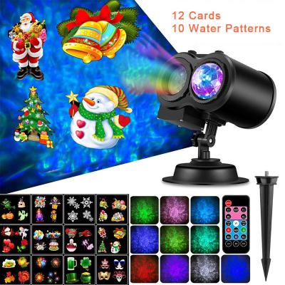 China exterior & Festival Decoration LED Indoor Outdoor Christmas Projector Lights Party Special Laser Light Holiday Projection Snowflake Lamp for sale