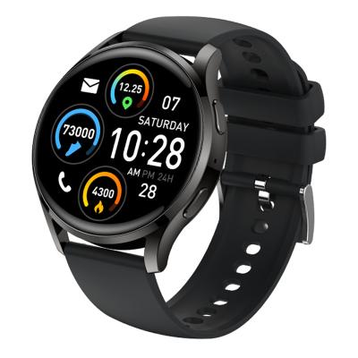 China Round Playback 2022 Full Screen Smart Watch BT MP3 Health Tracking IP68 Wrist Blood Pressure Oxygen Waterproof Heart Rate Calorie Monitor for sale