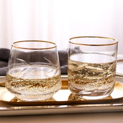 China Multi-Purpose Eco-Friendly Machine Make Glassware With Custom Pattern Hand Engraving Standard Small Quantity Whiskey Lover Must Have Set For Sale for sale