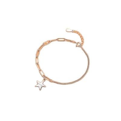 China Circumstellar Luck Stars Bracelets Jewelry Women Bracelet Jewelry 925 Sterling Steel Silver Necklace Casual/Sporty Custom Gold Chain for sale