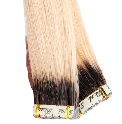 China Silky Straight Wave Real Hair Bundles Single Weft Hair Bundles Tape In Remy Hair Extensions for sale