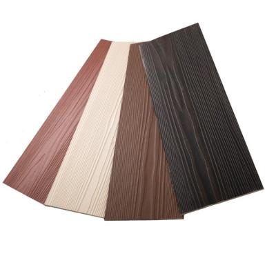 China 2023 modern new type building material NO radioactivity wood fiber cement siding for parking lot for toilet for sale