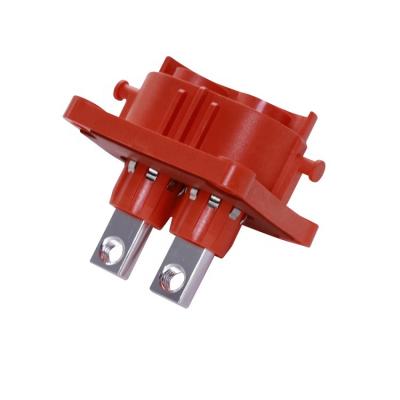 China 200A 2Pin HVIL IP67 HVHC EV Electrical Sockets Connector Plastic Automotive High Current High Current Plug for sale