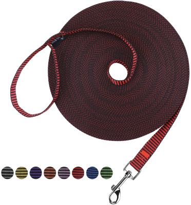 China QIQU Pet Training Agility Thoughtful Lead 15ft 20ft 30ft 50ft Training Leash 100ft Great for Training, Playing, Camping or Backyard Dog/Puppy for sale