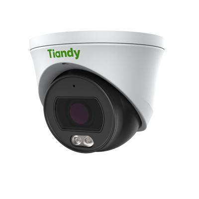 China Tiandy 4MP poe ip67 NIGHT VISION color maker turret home security dome high quality cctv waterproof fixed camera for sale