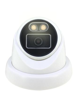 China Hot Selling Analog Night Vision OEM 5MP Warm Light Full Color Dome AHD CCTV Camera for sale