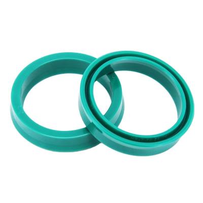 China PU+PTFE+FKM+NBR Manufacturer Seal Custom Green High End Hydraulic Piston Seal 160*144*18mm for sale