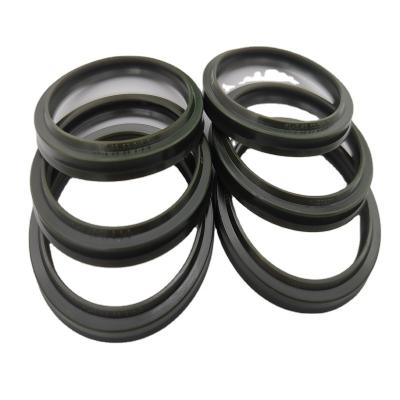 China High Performance Blue Round Wear Resistance Good Dust Seal For Rod Piston Hydraulic PU Dust Seals for sale