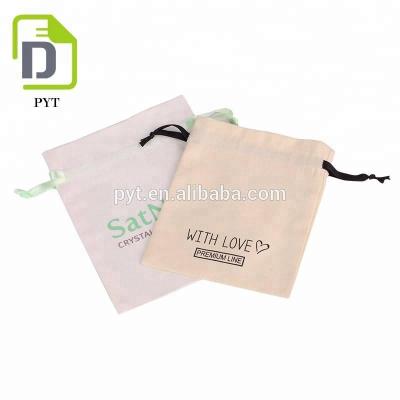 China Use For Wrapping Promotional Cheap Jewelry Quality Guarantee Cotton Jewelry Drawstring Pouch for sale