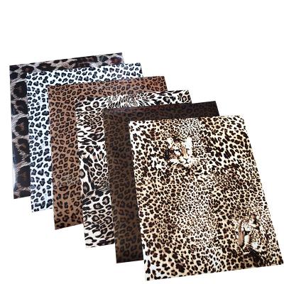 China Yanyan Hot Sale Snake Leopard Plaid Cricuit HTV Soft Iron On Vinyl Cricut Sheets Heat Transfer Vinyl Texture for sale