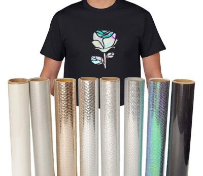 China Custom Apparel Angelacrox Variety Colors Pamper Metallic Heat Transfer Vinyl Custom Heat Transfer Vinyl For T-shirts for sale