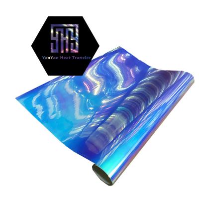 China Wholesale High Quality Luminous Apparel Iron On Holographic Heat Press Glow In The Dark HTV For T Shirts Hats Bags Clothes for sale