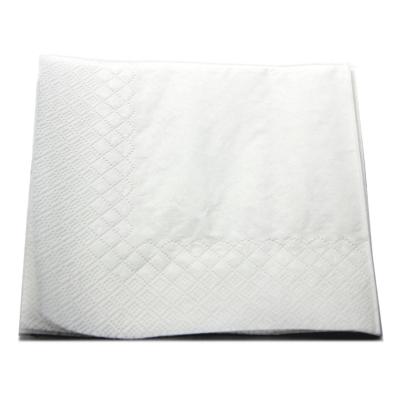 China Printed White Paper Towel Napkins for sale